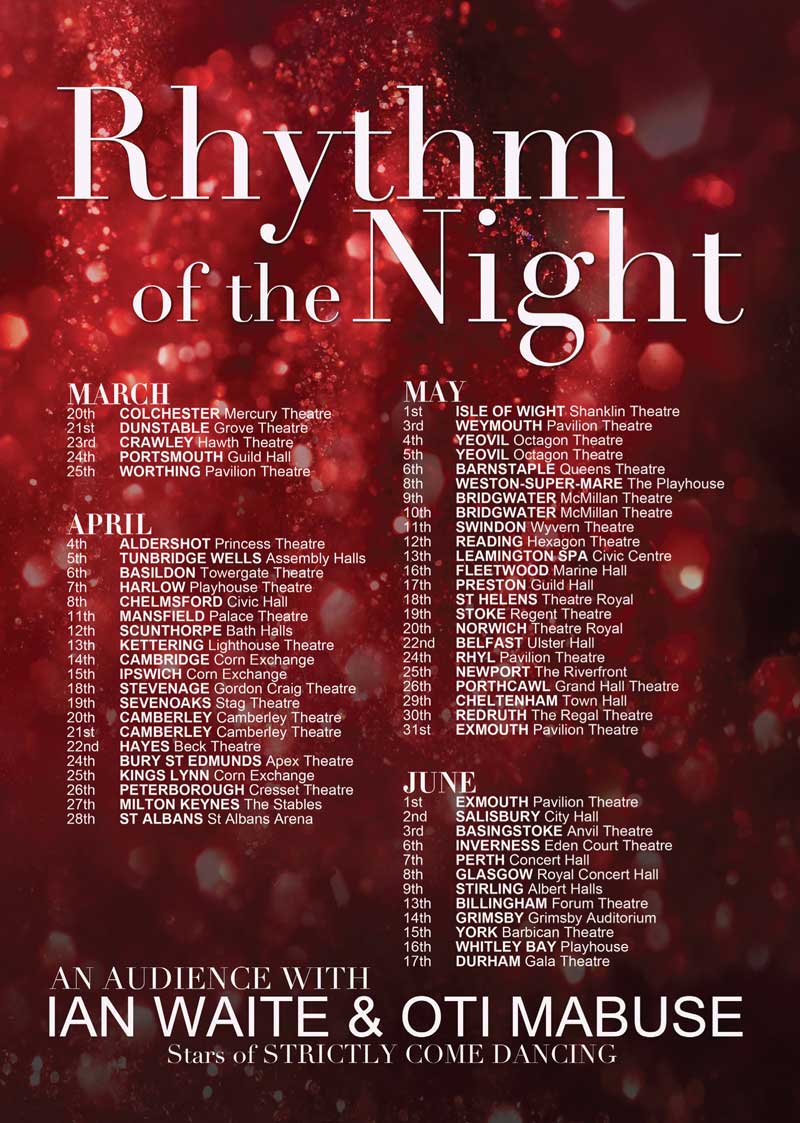 Ian Waite & Oti Mabuse - Rhythm of the Night - 2018